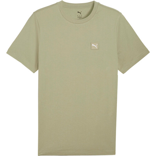 Puma camiseta manga corta hombre ESSENTIALS ELEVATED VERDE