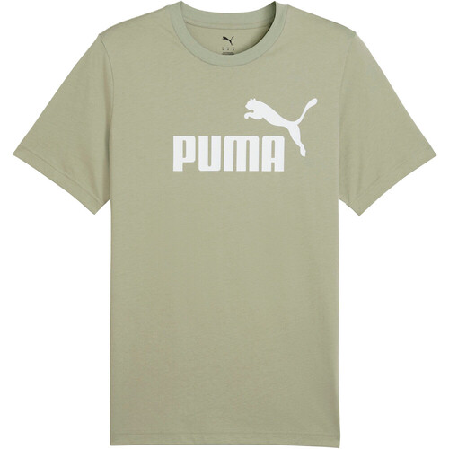 Puma camiseta manga corta hombre ESSENTIALS NO. 1 LOGO VERDE