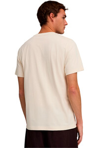 Puma camiseta manga corta hombre ESSENTIALS NO.1 LOGO MARRON vista trasera
