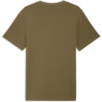 Puma camiseta manga corta hombre ESSENTIALS NO.1 LOGO  vista trasera