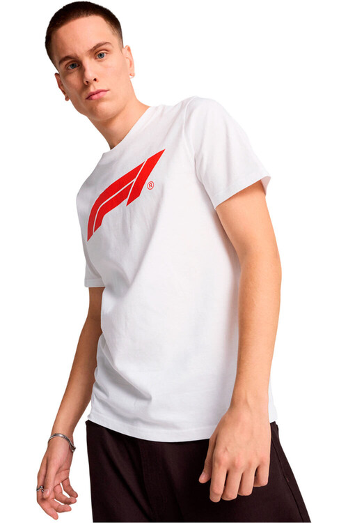 PUMA F1 ESSENTIALS LOGO blanco