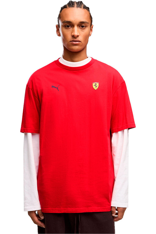 PUMA FERRARI CAR GRAPHIC rojo