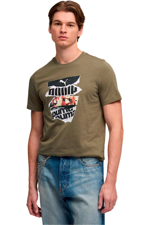 Puma camiseta manga corta hombre GRAPHIC PHOTOPRINT 