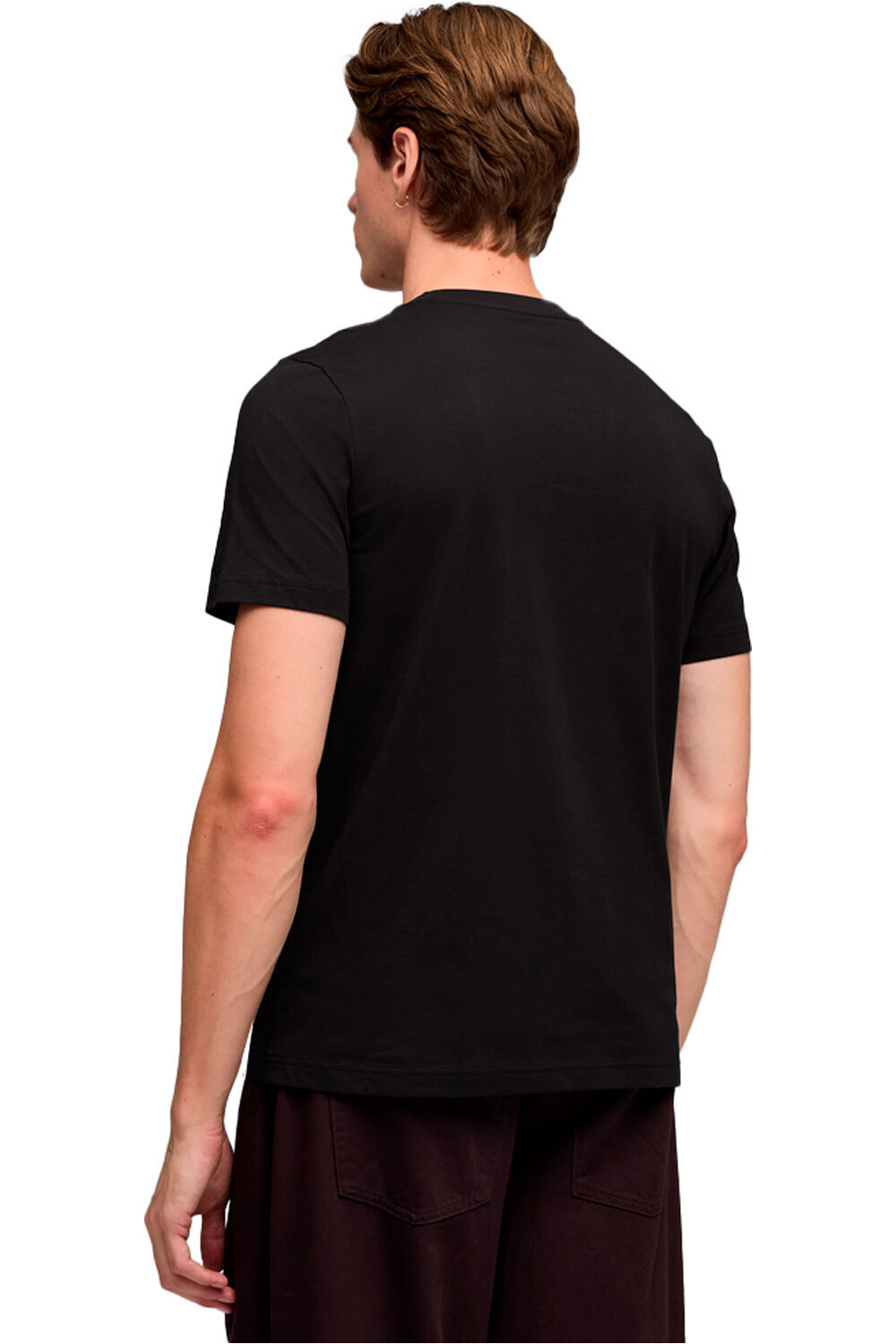 Puma camiseta manga corta hombre GRAPHIC SNEAKER NEGRO vista trasera