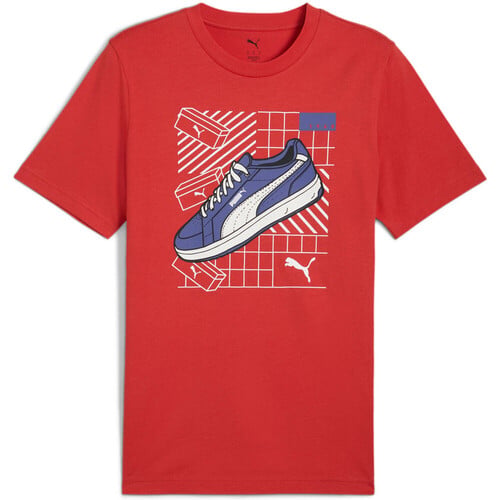 Puma camiseta manga corta hombre GRAPHICS ROJO