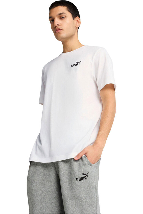 PUMA ESSENTIALS SMALL LOGO blanco