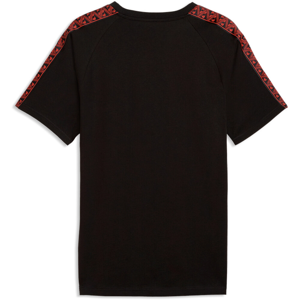 Puma camiseta manga corta hombre MILAN KING NEGRO 03