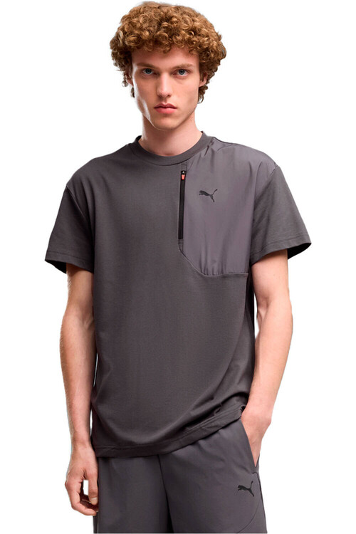Puma camiseta manga corta hombre PUMATECH GRIS