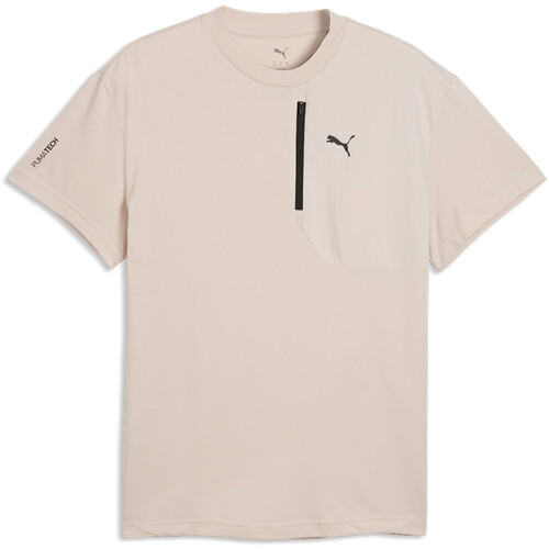 Puma camiseta manga corta hombre PUMATECH POCKET GRIS