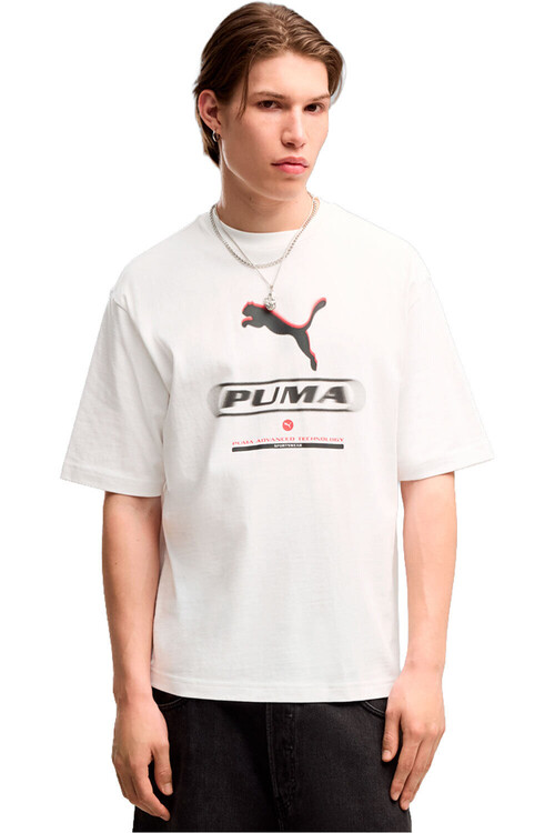 Puma camiseta manga corta hombre SPORT STREET BLANCO