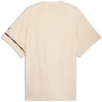 Puma camiseta manga corta hombre SWISH N' INK BLANCO vista trasera