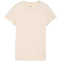Puma camiseta manga corta mujer ESSENTIALS ELEVATED MARRON vista trasera