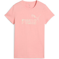 Puma camiseta manga corta mujer ESSENTIALS NATURE 2.0 ROSA vista detalle