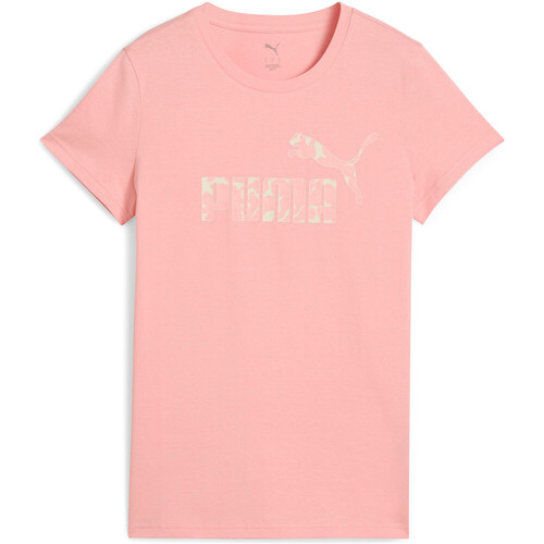 Puma camiseta manga corta mujer ESSENTIALS NATURE 2.0 ROSA
