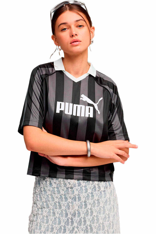 Puma camiseta manga corta mujer ESSENTIALS NEGRO