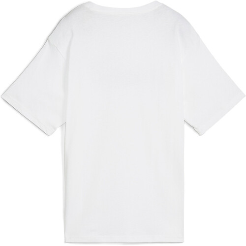 Puma camiseta manga corta mujer ESSENTIALS NO. 1 LOGO RELAX BLANCO