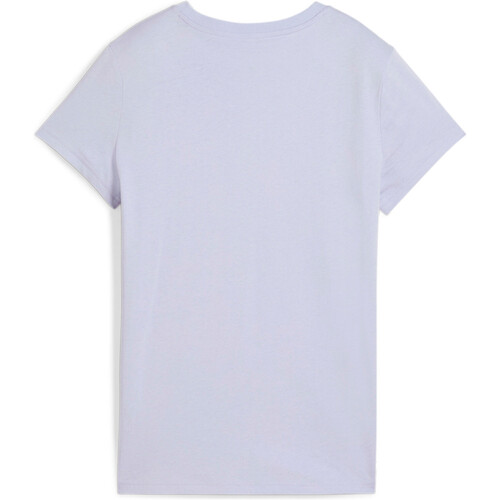 PUMA ESSENTIALS SMALL LOGO morado