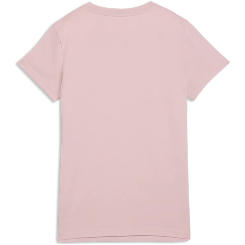 Puma camiseta manga corta mujer ESSENTIALS SMALL NO. 1 LOGO ROSA
