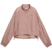 Puma camiseta manga corta mujer HER RELAXED ROSA vista frontal