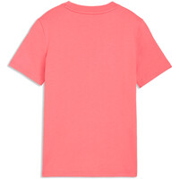 Puma camiseta manga corta niña ESSENTIALS NO.1 LOGO ROSA 03