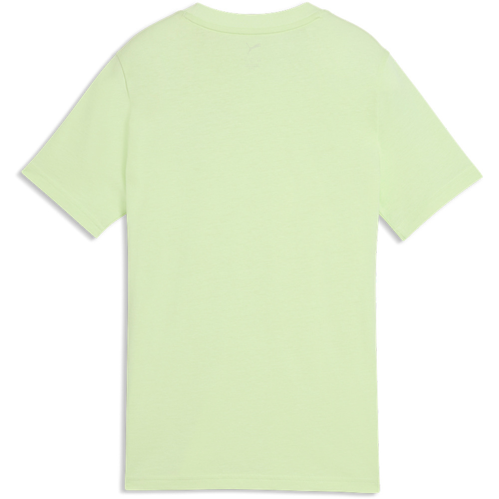 Puma camiseta manga corta niño ESSENTIALS 2 COLOR NO.1 LOG VERDE 03