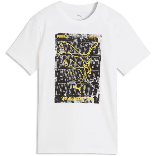 PUMA GRAPHIC BOX blanco