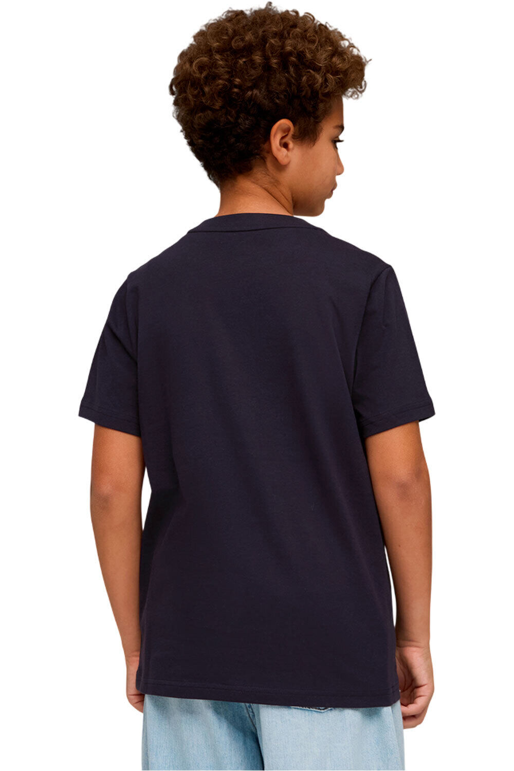 Puma camiseta manga corta niño GRAPHIC CAT AZUL vista trasera