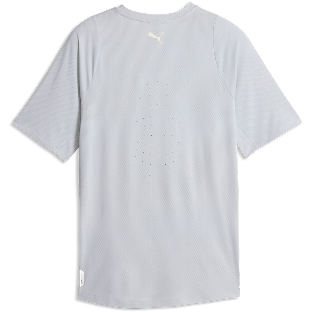 Puma camiseta técnica manga corta hombre M DREAMRUN SS GRIS vista trasera
