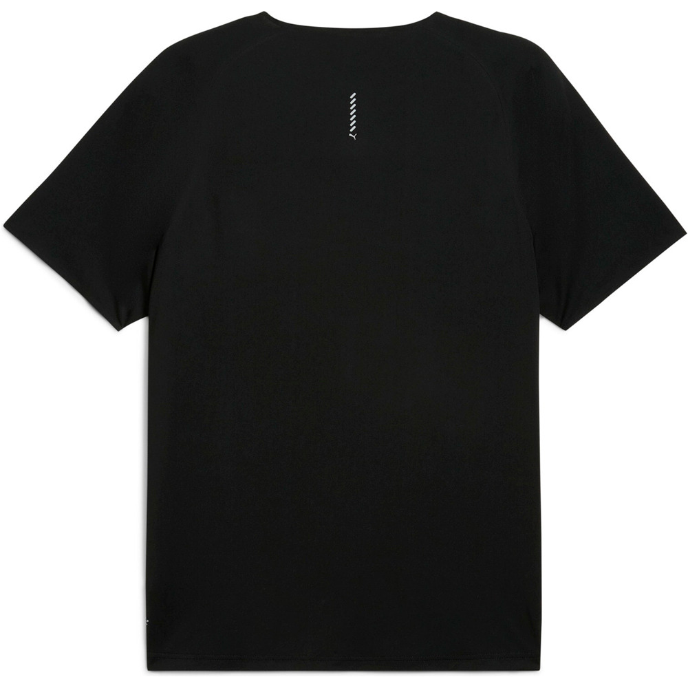 Puma camiseta técnica manga corta hombre RUN CLOUDSPUN NEGRO 03