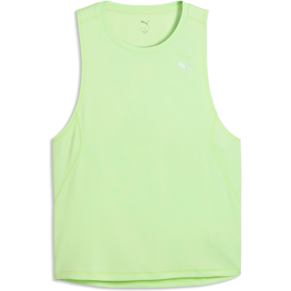 Puma camiseta técnica manga corta hombre RUN VELOCITY MORADO vista detalle