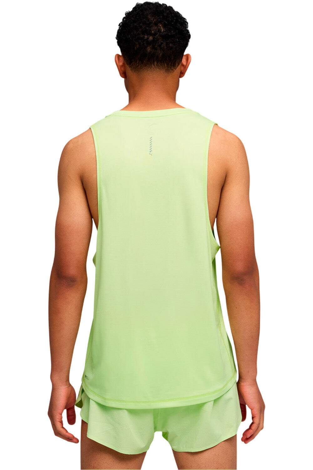 Puma camiseta técnica manga corta hombre RUN VELOCITY MORADO vista trasera