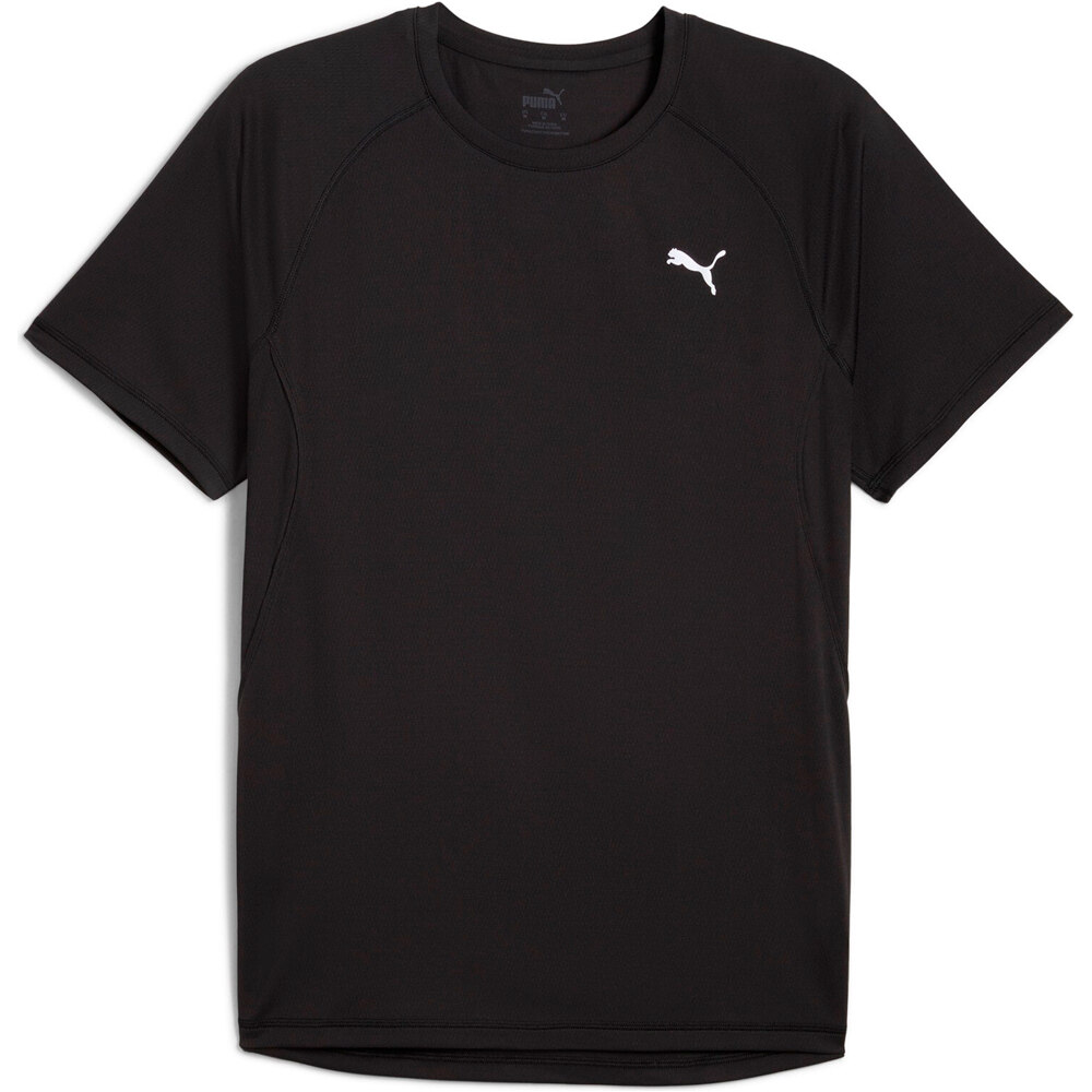 Puma camiseta técnica manga corta hombre RUN VELOCITY NEGRO 03