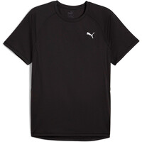 Puma camiseta técnica manga corta hombre RUN VELOCITY NEGRO 03