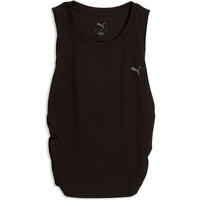 Puma camiseta tirantes fitness mujer CLOUDSPUN NEGRO vista detalle