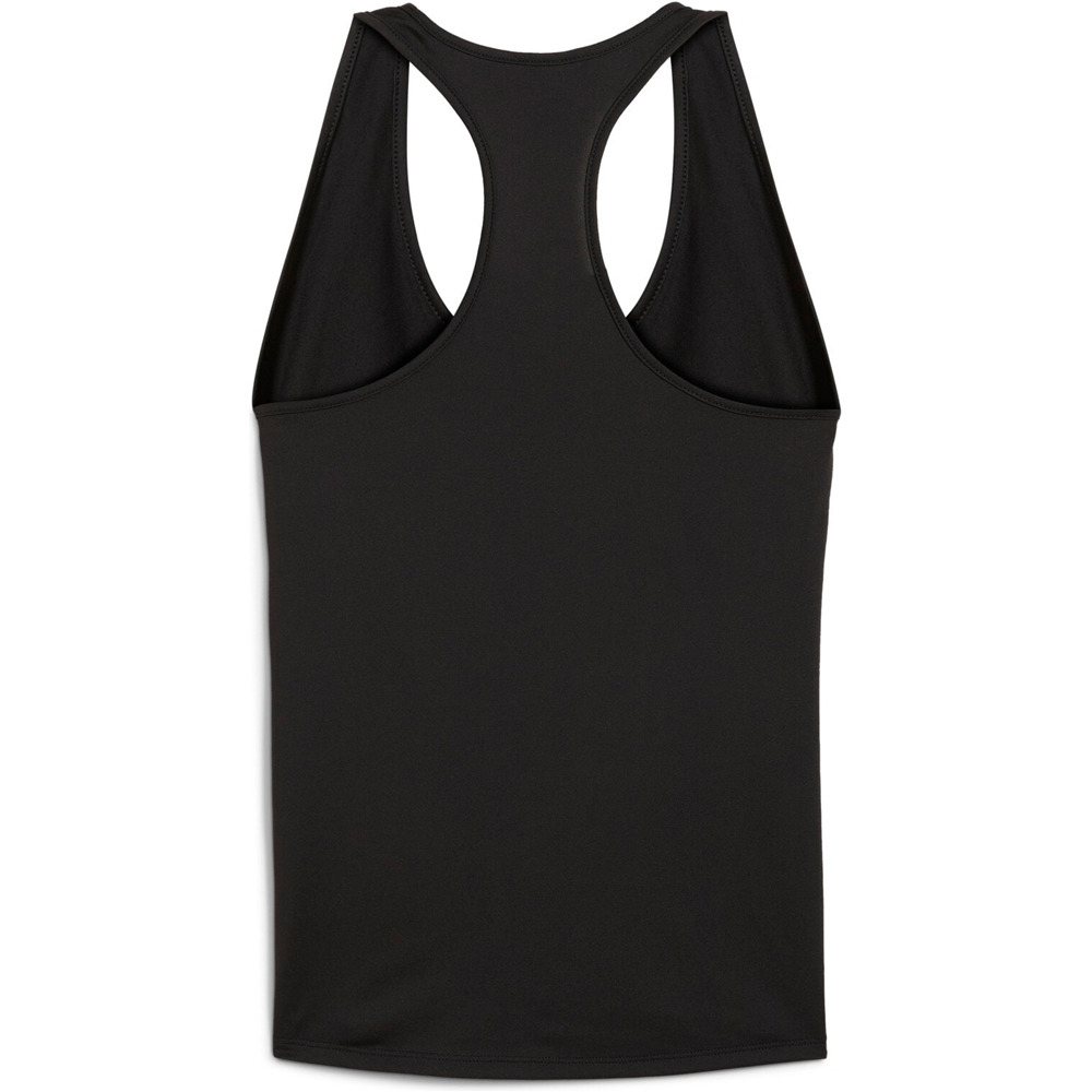 Puma camiseta tirantes fitness mujer TAD ESSENTIAL RACE NEGRO 04