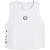 Puma camiseta tirantes fitness mujer x HYROX BLANCO 03