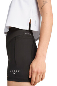 Puma camiseta tirantes fitness mujer x HYROX BLANCO vista detalle
