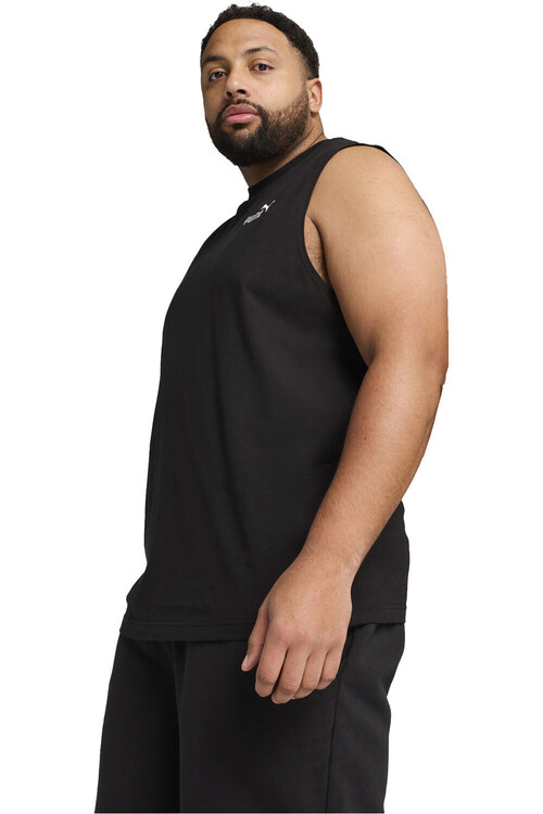 PUMA ESSENTIALS LOGO negro