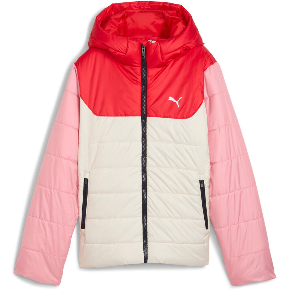 Puma chamarra niño ESSENTIAL BLANCO 03