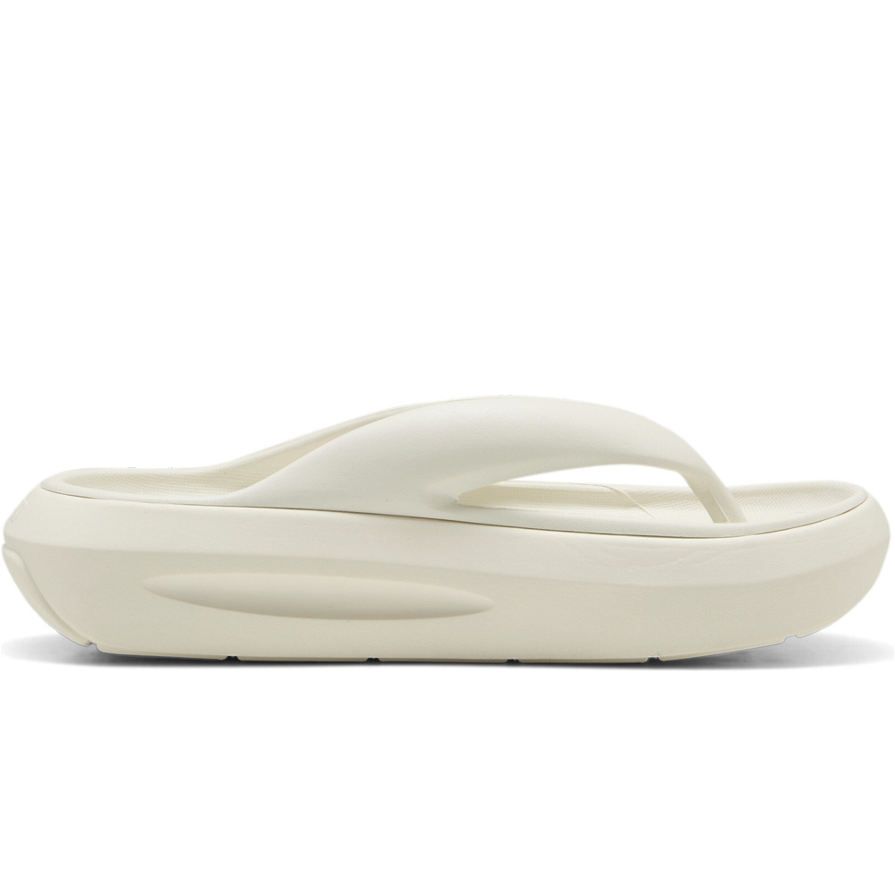 Puma chanclas mujer FLATTER FLIP BLANCO puntera