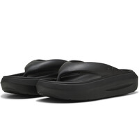 Puma chanclas mujer FLATTER FLIP NEGRO lateral interior