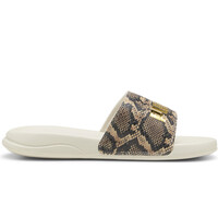 Puma chanclas mujer POPCAT 20 SNAKE CHIC BLANCO puntera
