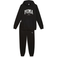 Puma chándal hombre SQUAD NEGRO vista frontal