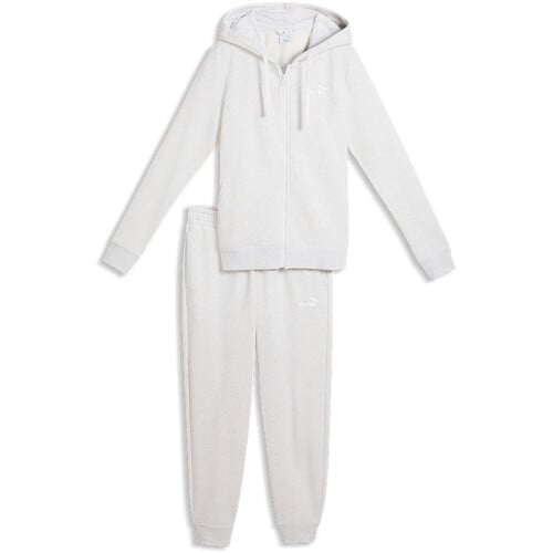 PUMA HOODED SWEAT SUIT blanco