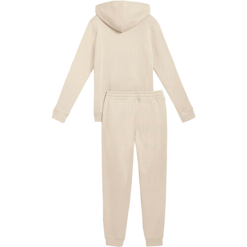 PUMA HOODED SWEAT SUIT FL marron