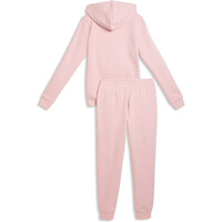 Puma chándal mujer HOODED SWEAT SUIT ROSA 03