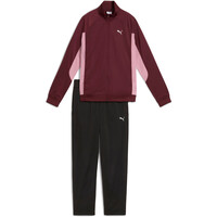 Puma chándal mujer POLY SUIT STRAIGHT ROSA vista frontal