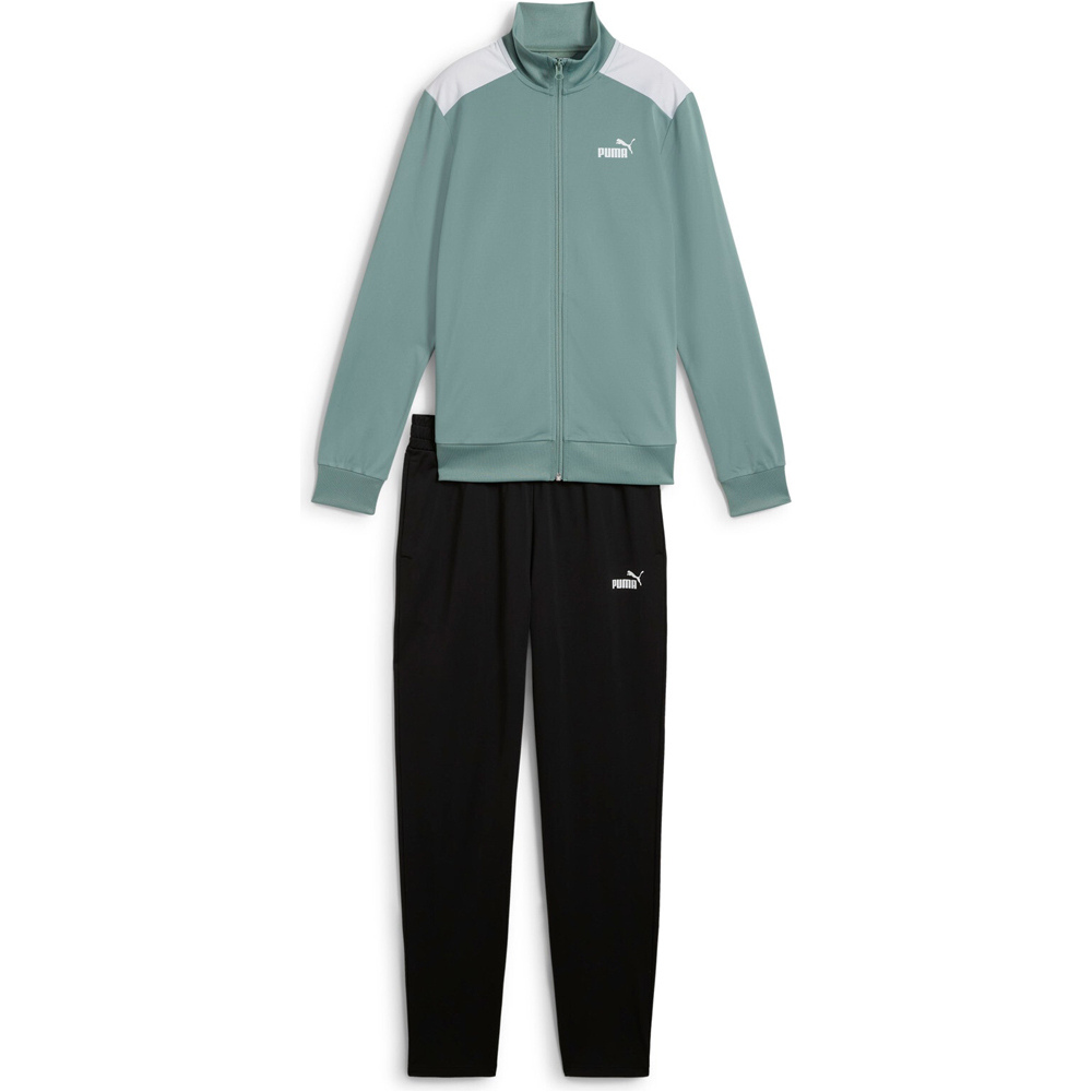 Puma chándal mujer POLY VERDE 03