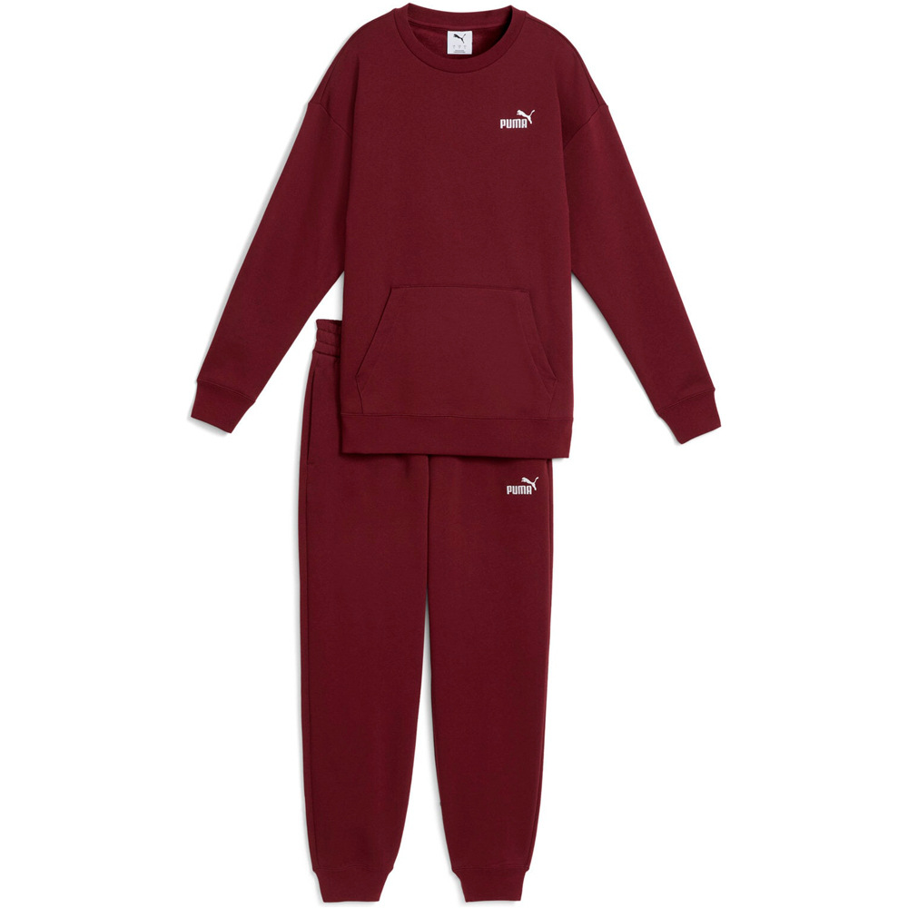 Puma chándal mujer SWEAT SUIT ROSA 03