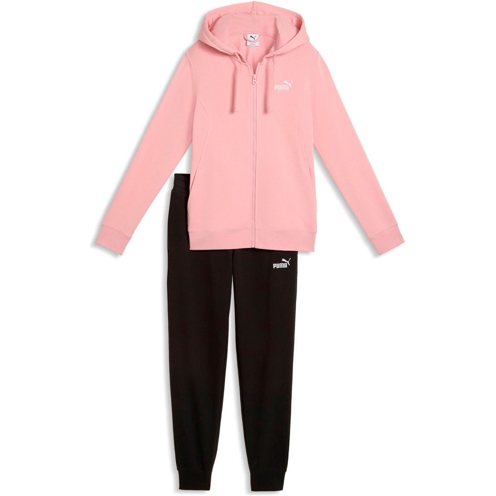 Puma chándal mujer SWEAT SUIT ROSA vista detalle